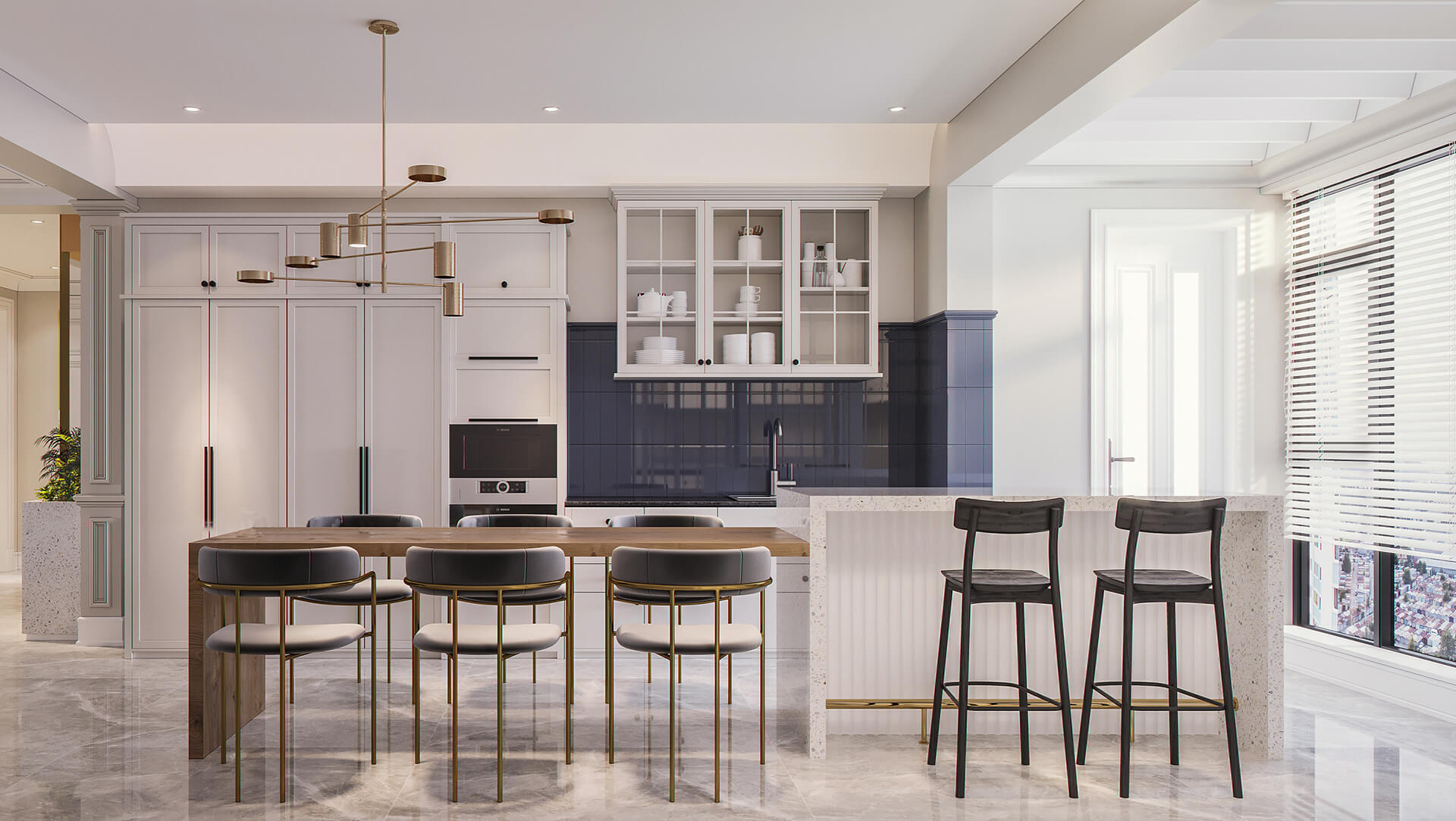 吧臺常用的尺寸是多少？實(shí)用的吧臺放在哪個(gè)位置更好？