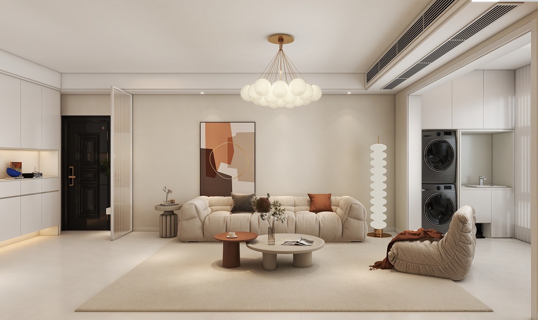 南寧毛坯新房裝修-現(xiàn)代簡(jiǎn)約-客廳 南寧毛坯新房裝修-現(xiàn)代簡(jiǎn)約-客廳