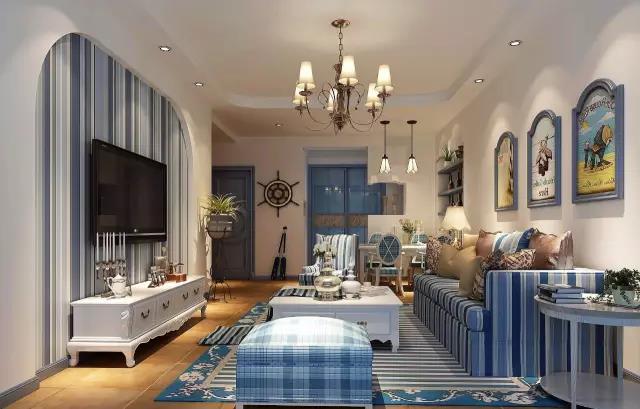 裝修主調(diào)里加些&ldquo;藍&rdquo;色，真的好美啊~