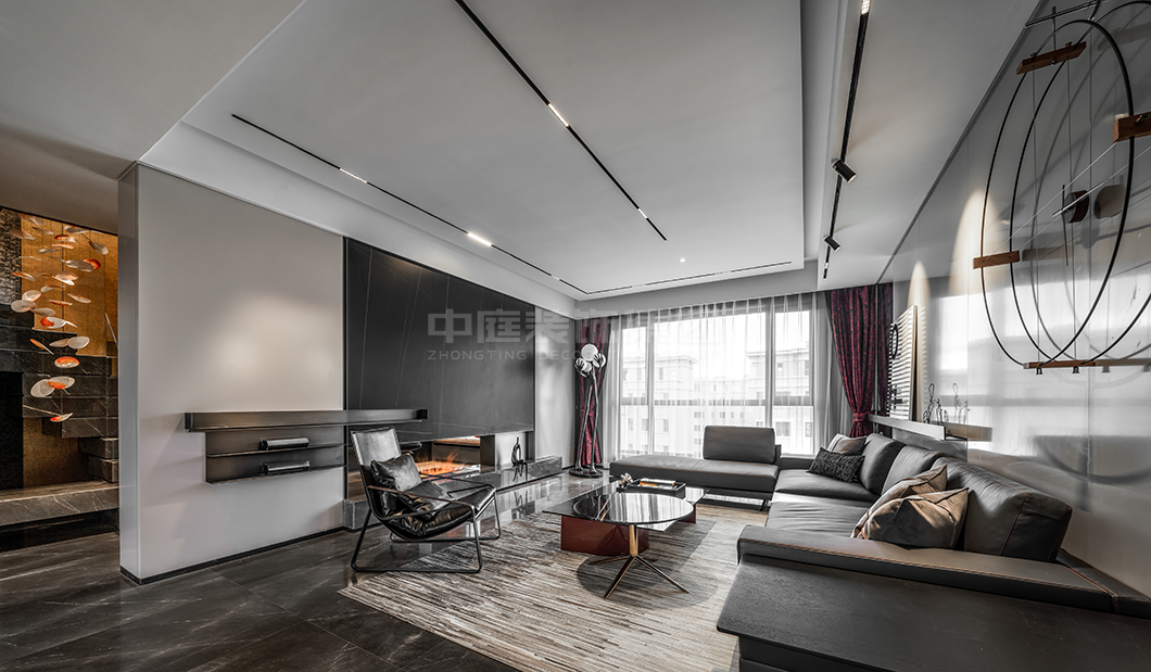 大唐盛世100m&sup2;輕奢風格案例